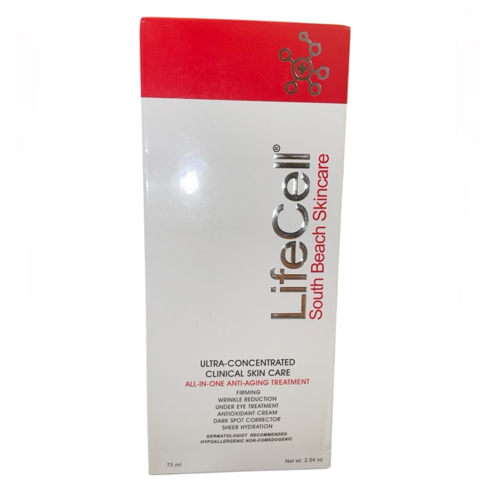 Life Cell South Beach Skincare All In One Anti-Aging Treatment - 2.54 oz